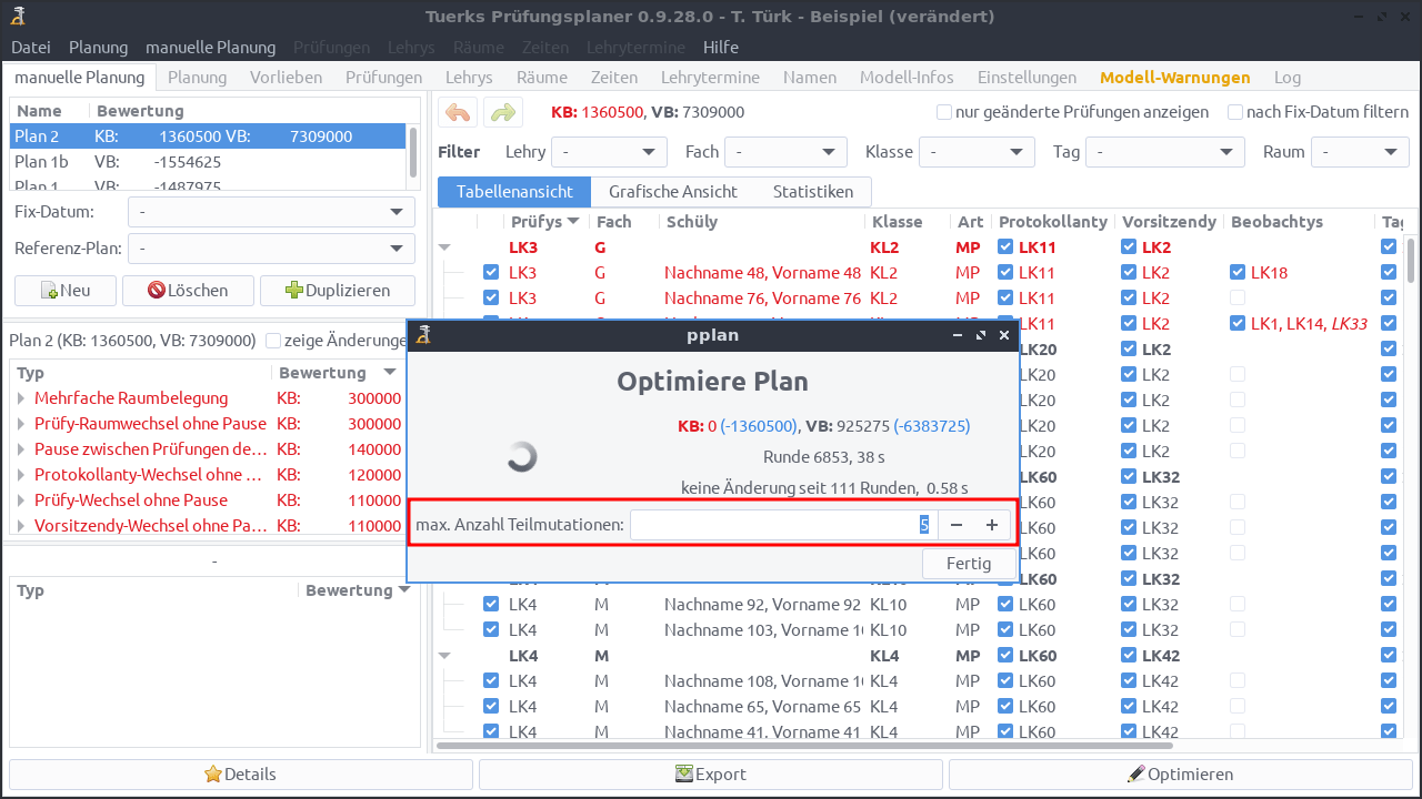 Screenshot Max Mutationen 2